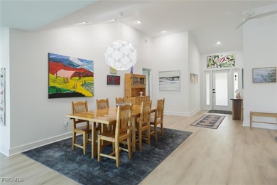 Stunning fully renovated 3BR/2BA ground-level home with private on Beachview Golf Club in Florida - for sale on GolfHomes.com, golf home, golf lot