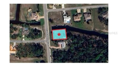 Spacious Waterfront Lot with City Utilities in the sought-after on Burnt Store Golf Club in Florida - for sale on GolfHomes.com, golf home, golf lot