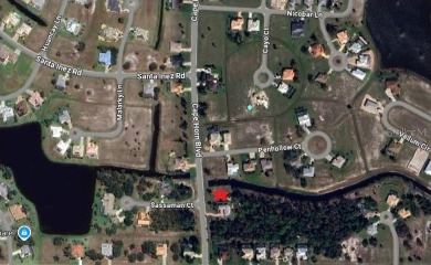 Spacious Waterfront Lot with City Utilities in the sought-after on Burnt Store Golf Club in Florida - for sale on GolfHomes.com, golf home, golf lot