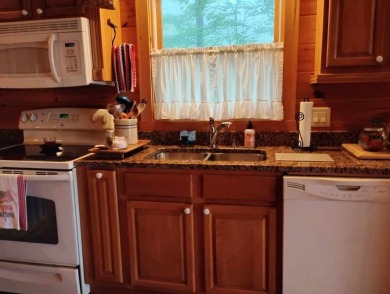 The most adorable, all wood, cabin with a magnificent view in on Sky Valley Resort and Country Club in Georgia - for sale on GolfHomes.com, golf home, golf lot