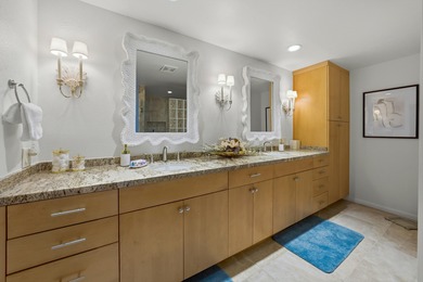 This bright two-bed, two-bath condo sits in an unbeatable on Desert Island Golf and Country Club in California - for sale on GolfHomes.com, golf home, golf lot