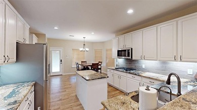 North-facing 2-story in Hidden Lakes on a quarter-acre lot on Sky Creek Ranch Golf Club in Texas - for sale on GolfHomes.com, golf home, golf lot