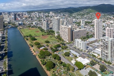 NEW PRICE $420,000.  Ground floor, no stairs, large unit in a on Ala Wai Golf Course in Hawaii - for sale on GolfHomes.com, golf home, golf lot