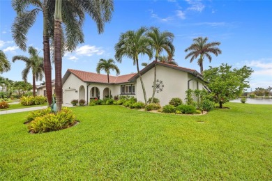 Coveted Burnt Store Isles! Well-maintained 3/2 waterfront home on Twin Isles Country Club in Florida - for sale on GolfHomes.com, golf home, golf lot