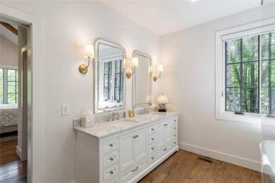 Built in late 2022, this beautiful home offers an incredible on Burlingame Country Club in North Carolina - for sale on GolfHomes.com, golf home, golf lot