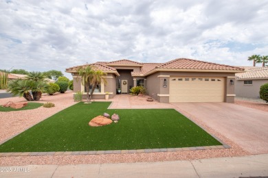 This move-in-ready residence, FULLY RENOVATED IN 2023, boasts a on Tuscany Falls At Pebble Creek in Arizona - for sale on GolfHomes.com, golf home, golf lot