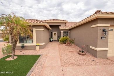 This move-in-ready residence, FULLY RENOVATED IN 2023, boasts a on Tuscany Falls At Pebble Creek in Arizona - for sale on GolfHomes.com, golf home, golf lot