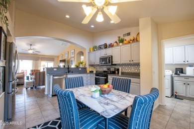 This move-in-ready residence, FULLY RENOVATED IN 2023, boasts a on Tuscany Falls At Pebble Creek in Arizona - for sale on GolfHomes.com, golf home, golf lot