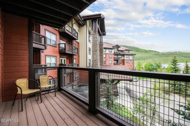 Gorgeous 2 bedroom 2 bath condo with views down the valley and on Headwaters Golf Course At Granby Ranch in Colorado - for sale on GolfHomes.com, golf home, golf lot