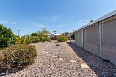 55+ buyers looking for a true move in ready home on an oversized on Apache Wells Country Club in Arizona - for sale on GolfHomes.com, golf home, golf lot