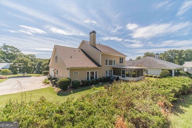 Master on the main in beautiful Woodlake neighborhood with 2,802 on Bear Creek Golf Club Inc in Georgia - for sale on GolfHomes.com, golf home, golf lot