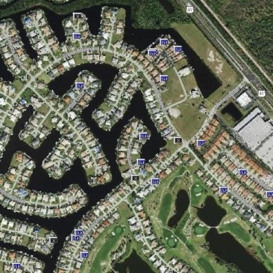 BURNT STORE ISLES WATERFRONT residential lot located in a on Twin Isles Country Club in Florida - for sale on GolfHomes.com, golf home, golf lot