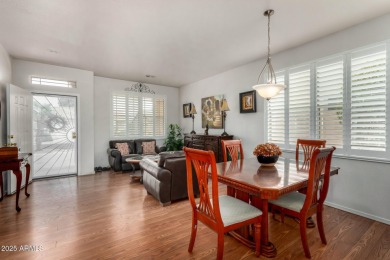 Presenting a beautifully maintained and expanded 2-bedroom plus on Arizona Traditions Golf Club in Arizona - for sale on GolfHomes.com, golf home, golf lot