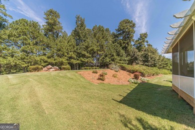 Master on the main in beautiful Woodlake neighborhood with 2,802 on Bear Creek Golf Club Inc in Georgia - for sale on GolfHomes.com, golf home, golf lot