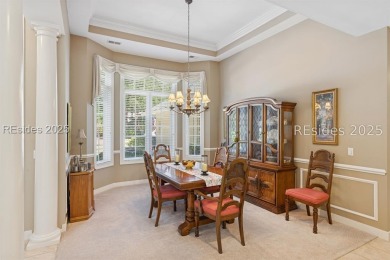 Meticulously maintained, single level, golf view (#6 & #7 North on Moss Creek Golf Club in South Carolina - for sale on GolfHomes.com, golf home, golf lot