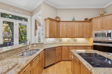 Meticulously maintained, single level, golf view (#6 & #7 North on Moss Creek Golf Club in South Carolina - for sale on GolfHomes.com, golf home, golf lot
