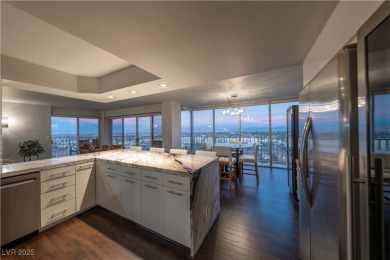 Welcome to a thoughtfully refined private corner unit, situated on Las Vegas Country Club in Nevada - for sale on GolfHomes.com, golf home, golf lot