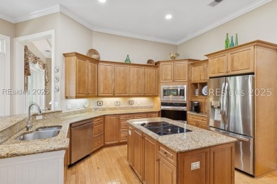 Meticulously maintained, single level, golf view (#6 & #7 North on Moss Creek Golf Club in South Carolina - for sale on GolfHomes.com, golf home, golf lot