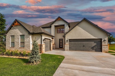 Indulge in luxury living with the open floor plan and lavish on Winter Creek Golf and Social Club in Oklahoma - for sale on GolfHomes.com, golf home, golf lot