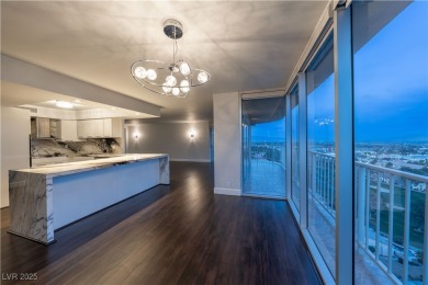 Welcome to a thoughtfully refined private corner unit, situated on Las Vegas Country Club in Nevada - for sale on GolfHomes.com, golf home, golf lot