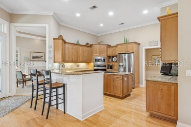 Meticulously maintained, single level, golf view (#6 & #7 North on Moss Creek Golf Club in South Carolina - for sale on GolfHomes.com, golf home, golf lot