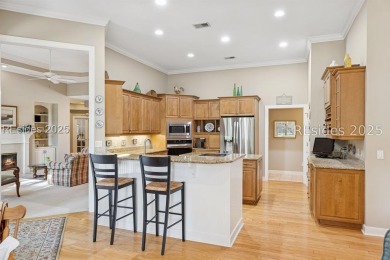 Meticulously maintained, single level, golf view (#6 & #7 North on Moss Creek Golf Club in South Carolina - for sale on GolfHomes.com, golf home, golf lot