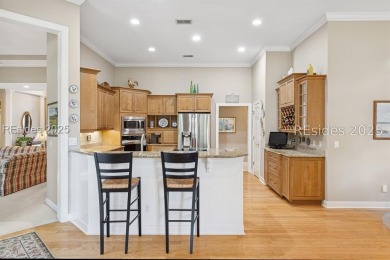 Meticulously maintained, single level, golf view (#6 & #7 North on Moss Creek Golf Club in South Carolina - for sale on GolfHomes.com, golf home, golf lot