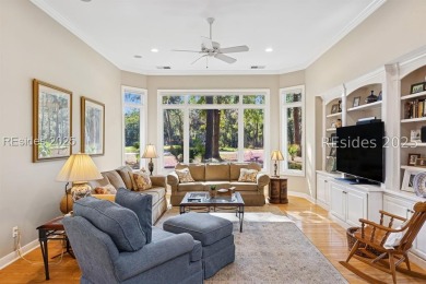 Meticulously maintained, single level, golf view (#6 & #7 North on Moss Creek Golf Club in South Carolina - for sale on GolfHomes.com, golf home, golf lot