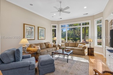 Meticulously maintained, single level, golf view (#6 & #7 North on Moss Creek Golf Club in South Carolina - for sale on GolfHomes.com, golf home, golf lot