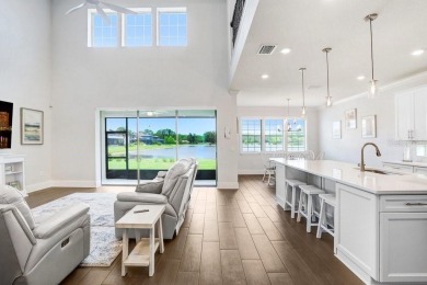 Enjoy stunning sunset views over a serene pond from the comfort on Cheval Golf and Country Club in Florida - for sale on GolfHomes.com, golf home, golf lot