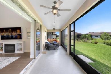 Enjoy stunning sunset views over a serene pond from the comfort on Cheval Golf and Country Club in Florida - for sale on GolfHomes.com, golf home, golf lot