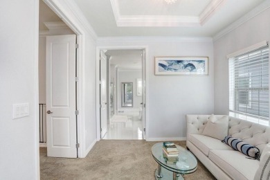 Enjoy stunning sunset views over a serene pond from the comfort on Cheval Golf and Country Club in Florida - for sale on GolfHomes.com, golf home, golf lot