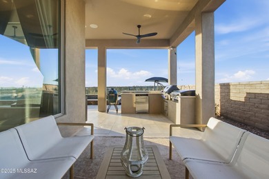This exceptional, former Fairfield model home blends elevated on Omni Tucson National Golf Resort and Spa - Catalina in Arizona - for sale on GolfHomes.com, golf home, golf lot