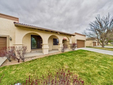 Spacious 2,028 sq ft Spanish Mediterranean-style townhome on Desert Hawk At Pueblo West in Colorado - for sale on GolfHomes.com, golf home, golf lot