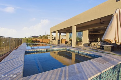 This exceptional, former Fairfield model home blends elevated on Omni Tucson National Golf Resort and Spa - Catalina in Arizona - for sale on GolfHomes.com, golf home, golf lot