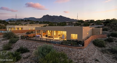 This exceptional, former Fairfield model home blends elevated on Omni Tucson National Golf Resort and Spa - Catalina in Arizona - for sale on GolfHomes.com, golf home, golf lot