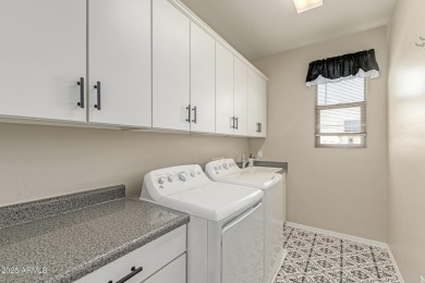 This 5 Bed, 4.5 Bath stunner on a prime corner lot checks every on Poston Butte Golf Club in Arizona - for sale on GolfHomes.com, golf home, golf lot