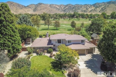 Superb custom home in one of the best golf course locations in on Hidden Valley Country Club in Nevada - for sale on GolfHomes.com, golf home, golf lot