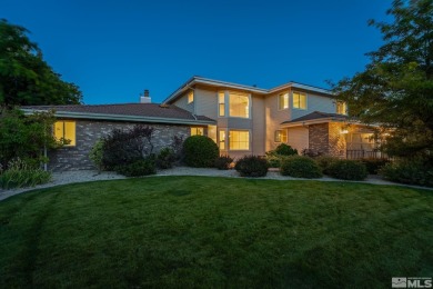 Superb custom home in one of the best golf course locations in on Hidden Valley Country Club in Nevada - for sale on GolfHomes.com, golf home, golf lot