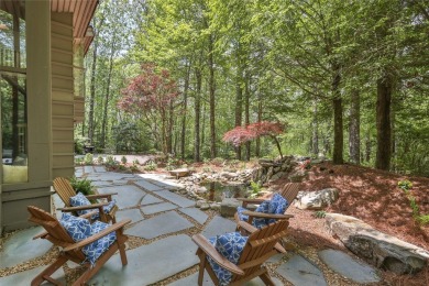 Discover a bright and airy home in Wildcat Cliffs Country Club on Wildcat Cliffs Country Club in North Carolina - for sale on GolfHomes.com, golf home, golf lot