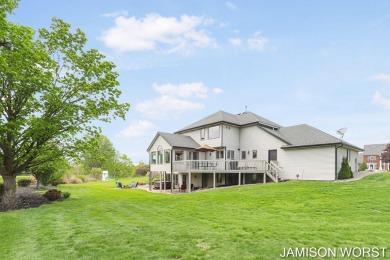 Overlooking the serene 2nd hole at the prestigious Railside Golf on Railside Golf Club in Michigan - for sale on GolfHomes.com, golf home, golf lot