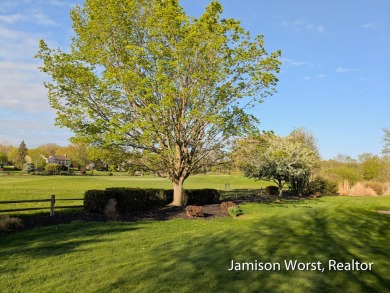 Overlooking the serene 2nd hole at the prestigious Railside Golf on Railside Golf Club in Michigan - for sale on GolfHomes.com, golf home, golf lot