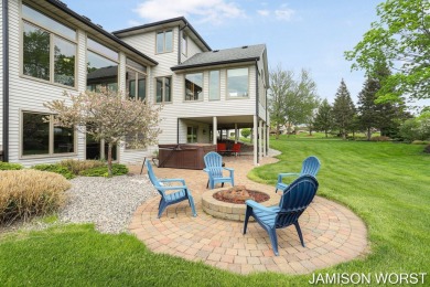 Overlooking the serene 2nd hole at the prestigious Railside Golf on Railside Golf Club in Michigan - for sale on GolfHomes.com, golf home, golf lot