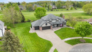 Overlooking the serene 2nd hole at the prestigious Railside Golf on Railside Golf Club in Michigan - for sale on GolfHomes.com, golf home, golf lot