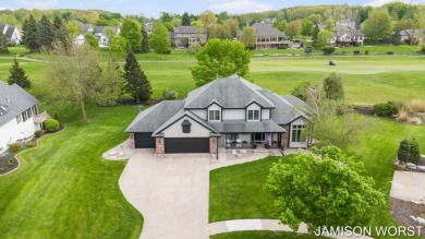 Overlooking the serene 2nd hole at the prestigious Railside Golf on Railside Golf Club in Michigan - for sale on GolfHomes.com, golf home, golf lot