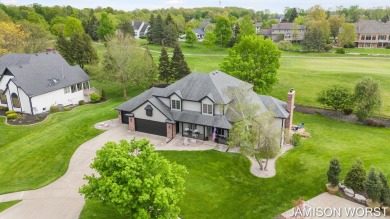Overlooking the serene 2nd hole at the prestigious Railside Golf on Railside Golf Club in Michigan - for sale on GolfHomes.com, golf home, golf lot