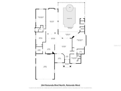 ROTONDA WEST! SPACIOUS 3 BEDROOM PLUS OFFICE, 2.5 BATH, 2-CAR on Pinemoor West Golf Club in Florida - for sale on GolfHomes.com, golf home, golf lot