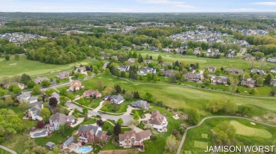 Overlooking the serene 2nd hole at the prestigious Railside Golf on Railside Golf Club in Michigan - for sale on GolfHomes.com, golf home, golf lot