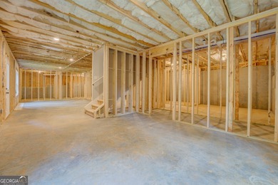 The Rachel Plan with unfinished basement -  (Photos are of a on Turtle Cove Golf Course in Georgia - for sale on GolfHomes.com, golf home, golf lot