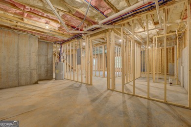 The Rachel Plan with unfinished basement -  (Photos are of a on Turtle Cove Golf Course in Georgia - for sale on GolfHomes.com, golf home, golf lot